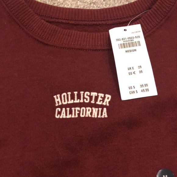 Hollister cropped sweatshirt - Picture 2 of 3
